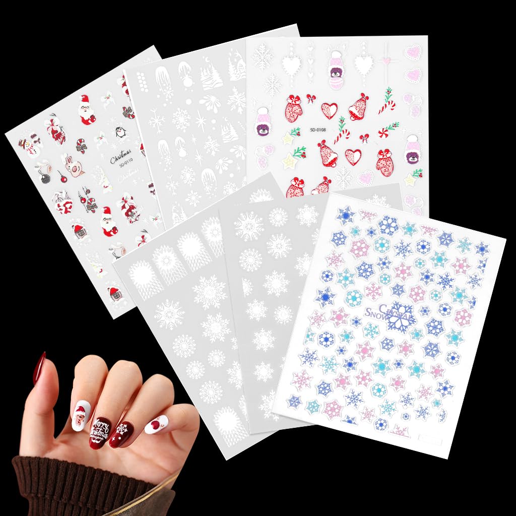 MAYCREATE Christmas Nail Art Stickers MAYCREATE Christmas Nail Art Stickers